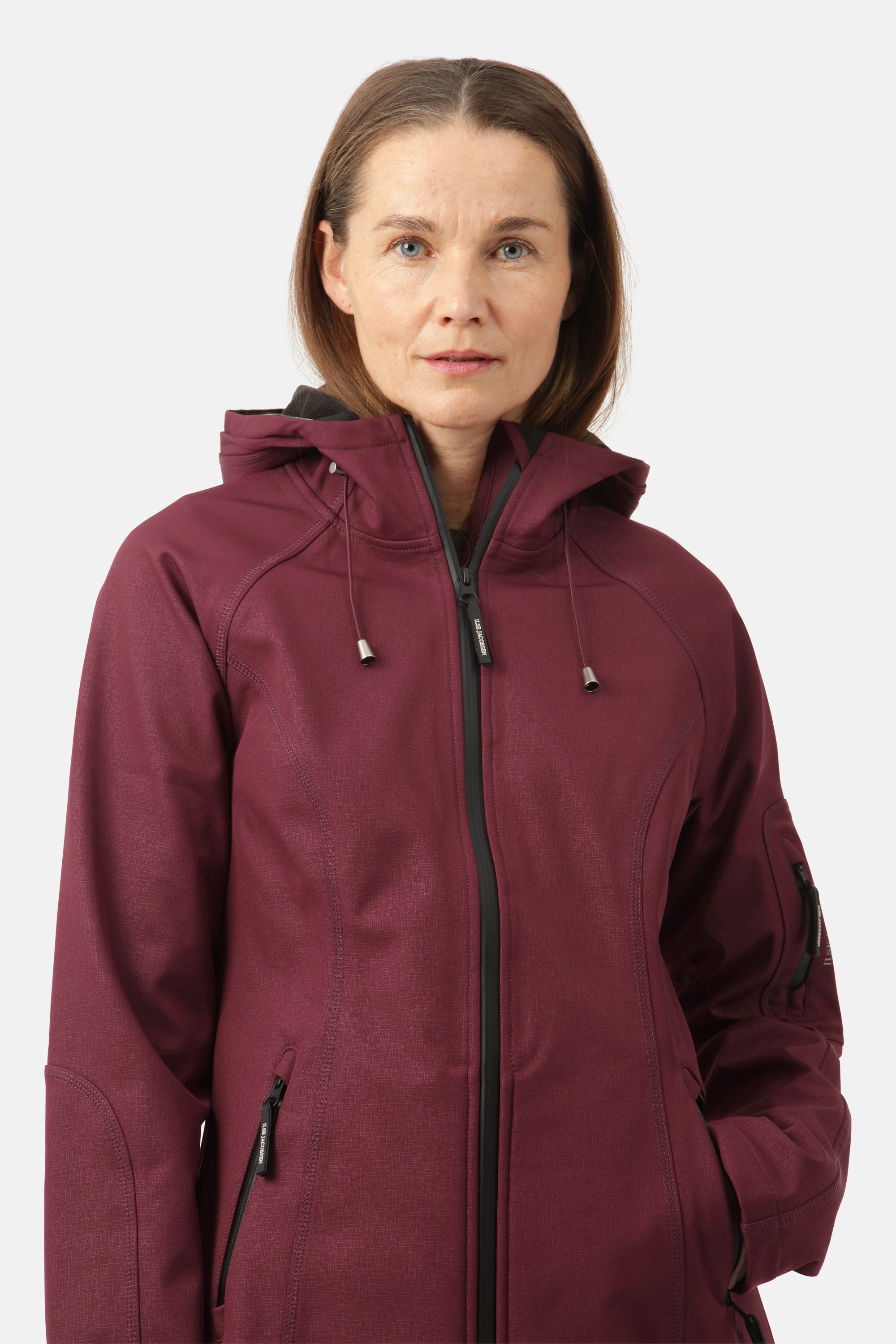 Softshell Regenmantel - Maroon Banner